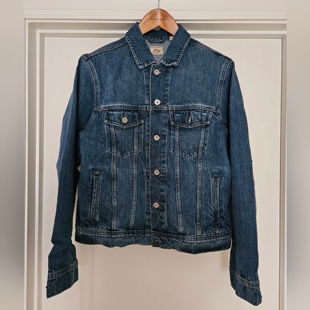 J. Crew Dark Blue Denim Jacket